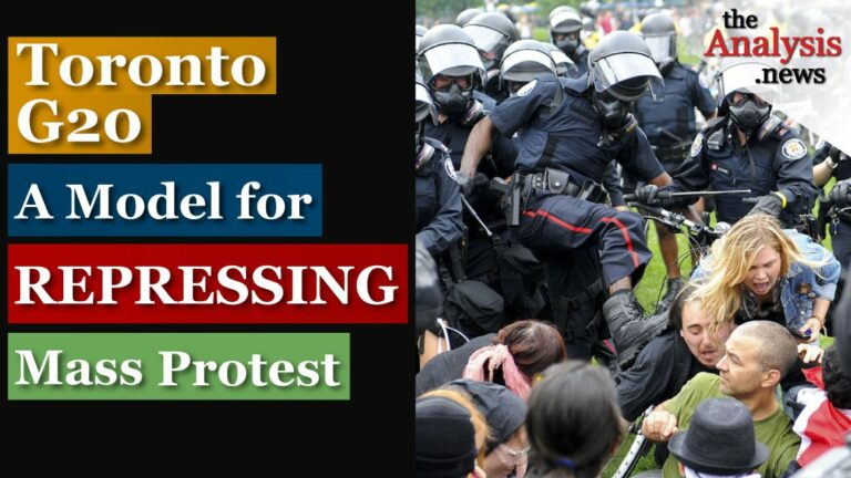 Toronto G20 – A Model for Repressing Mass Protest