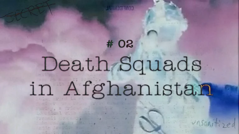 CIA Stories: Death Squads in Afghanistan