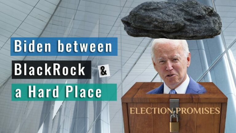 Michael Hudson: Biden Between BlackRock and a Hard Place