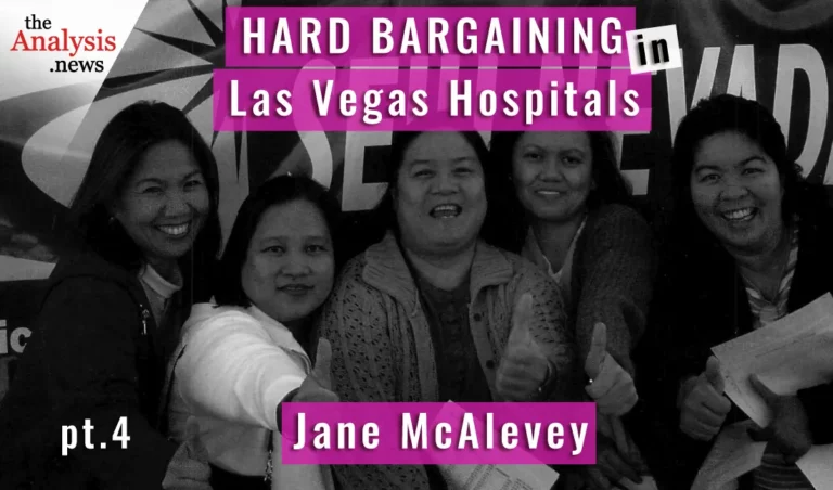 Hard Bargaining in Las Vegas Hospitals – Jane McAlevey pt 4/8