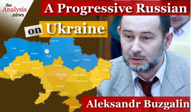 A Progressive Russian on Ukraine – Aleksandr Buzgalin pt 1/2