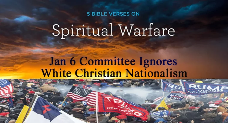 Jan 6 Committee Ignores White Christian Nationalism