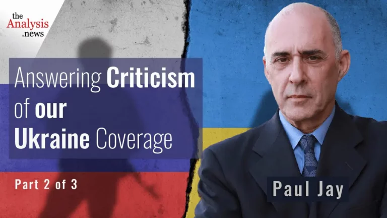 Answering Criticism of our Ukraine Coverage with Paul Jay (pt 2/3)