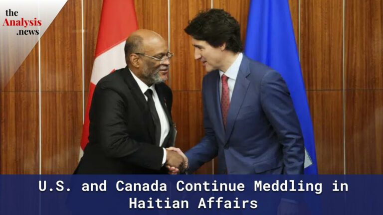 U.S. and Canada Continue Meddling in Haitian Affairs – Jafrikayiti part 1/2