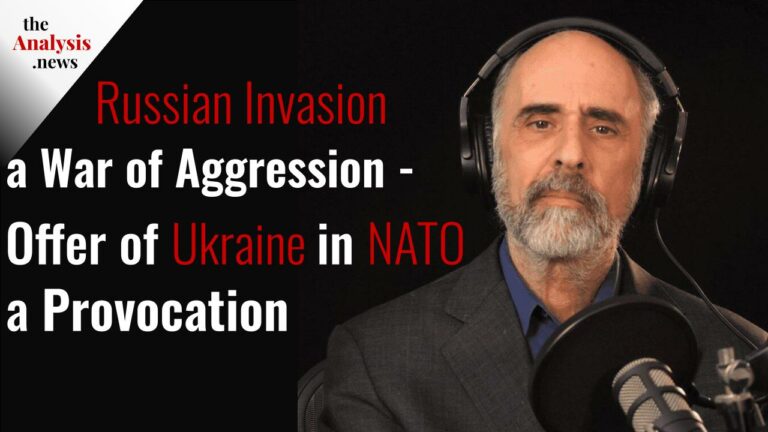 Russian Invasion a War of Aggression – Offer of Ukraine in NATO a Provocation – Paul Jay