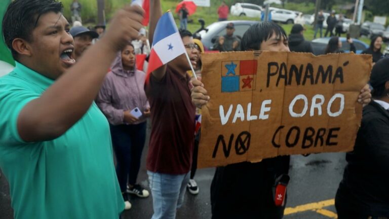 Massive Protests in Panama Against Canadian Mining Company