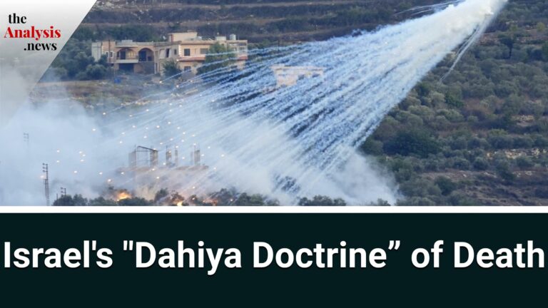 Israel’s “Dahiya Doctrine” of Death – Imad Salamey pt 1/2