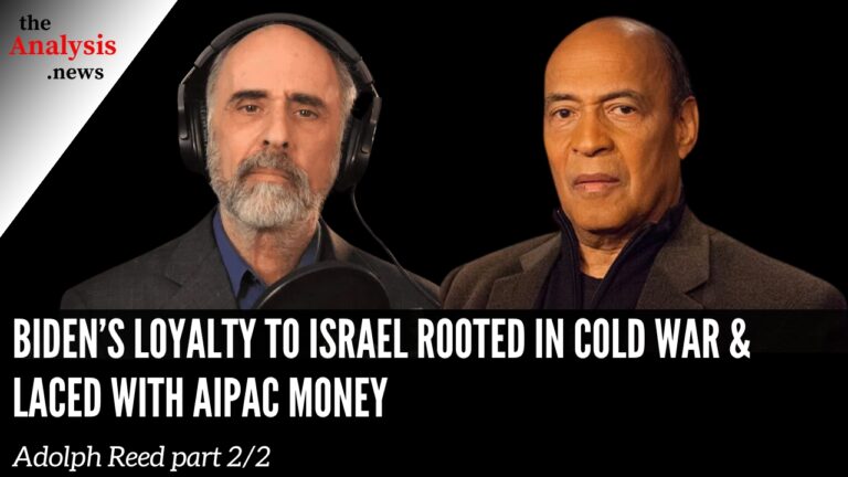 Biden’s Loyalty to Israel Rooted in Cold War & Laced with AIPAC Money – Adolph Reed pt 2/2