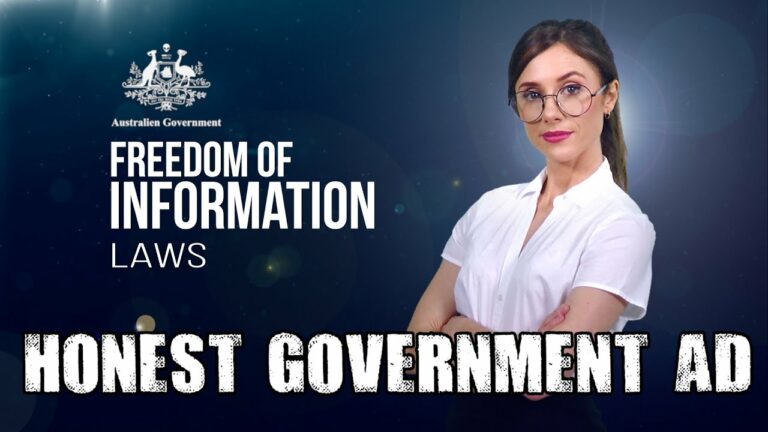 Honest Government Ad | Freedom of Information Laws